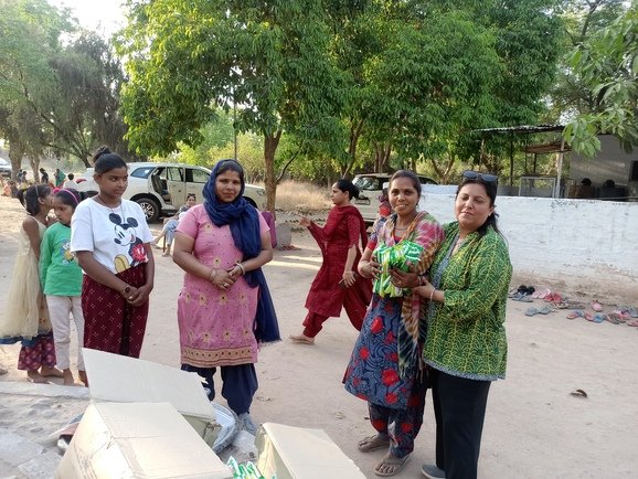 Sanitary Pads Distribution