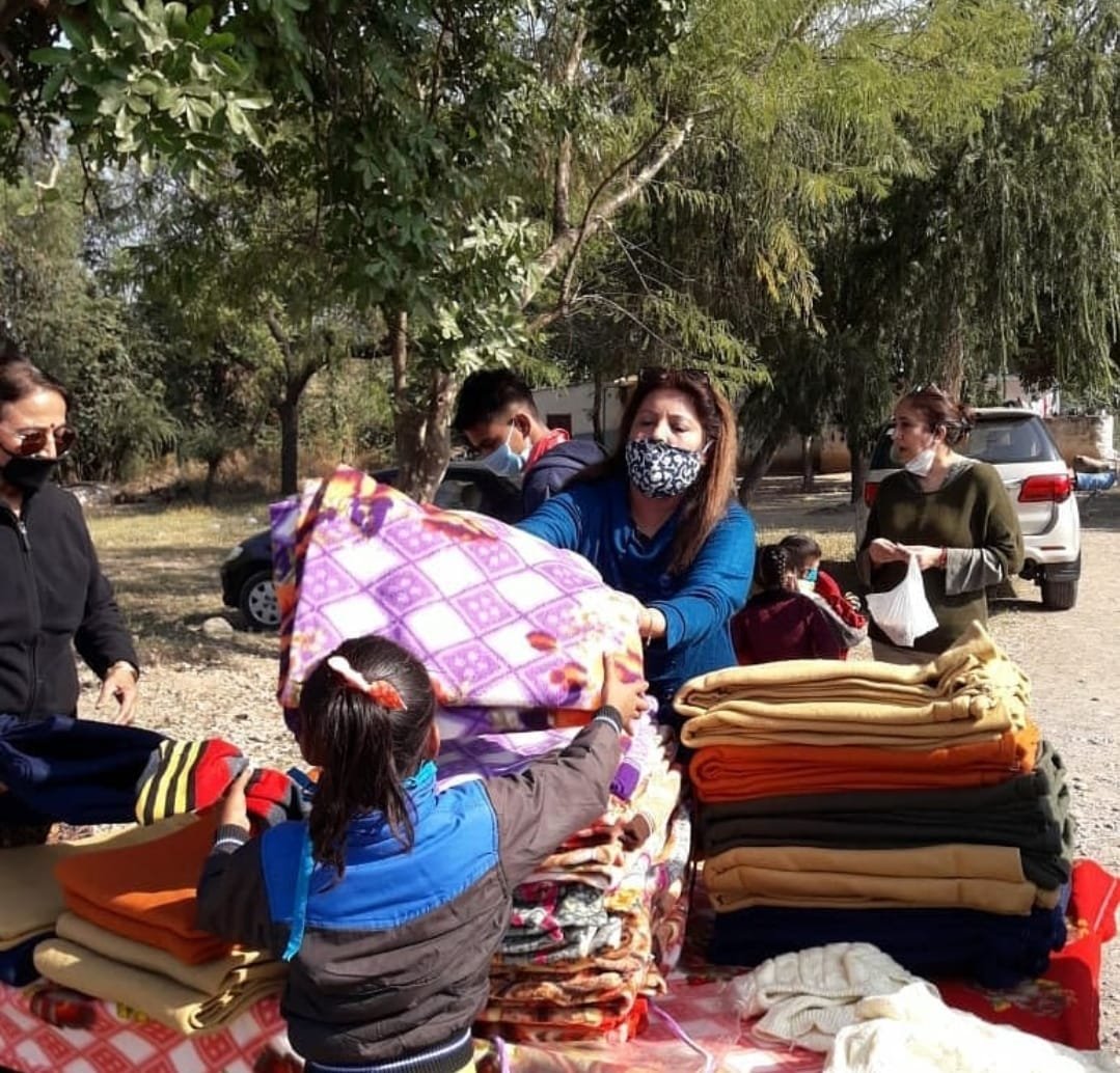 Blankets Distribution